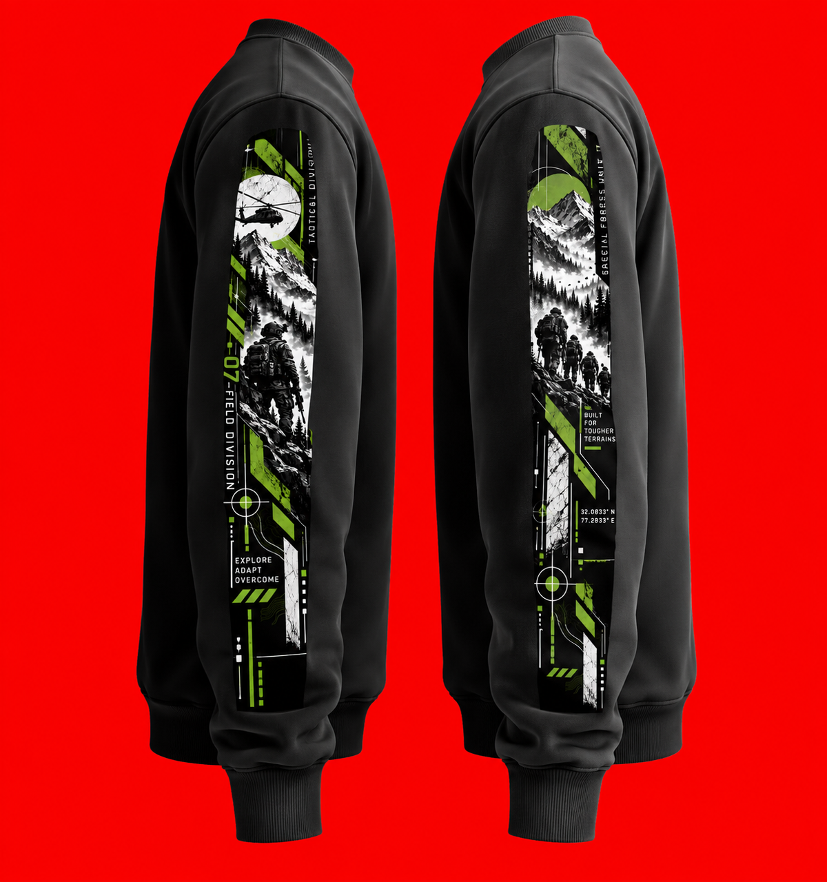 Mission 07 - Unisex AOP Sweatshirt