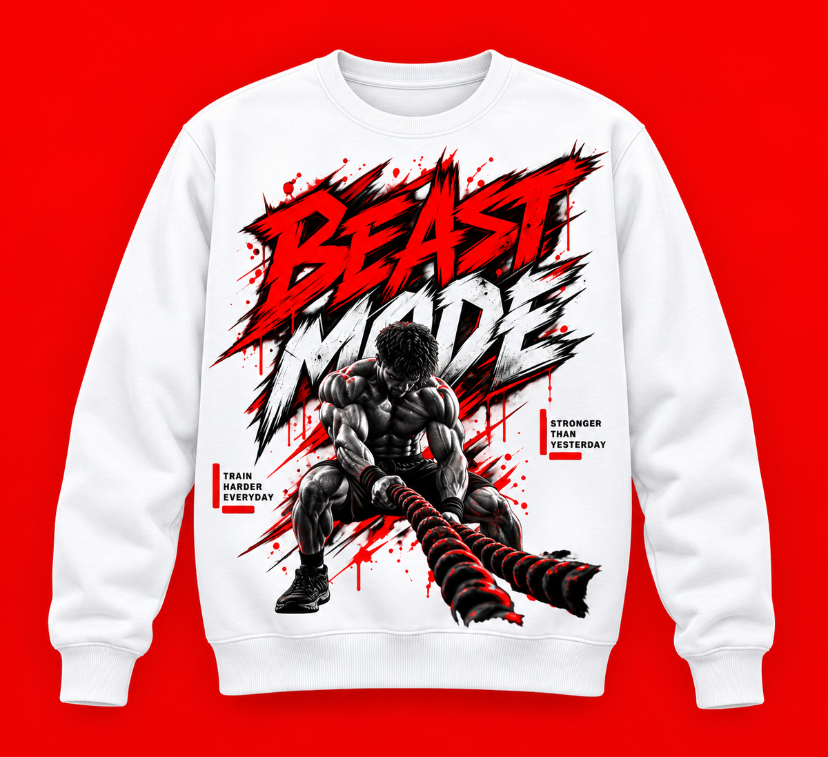 Beast Mode - Unisex AOP Sweatshirt