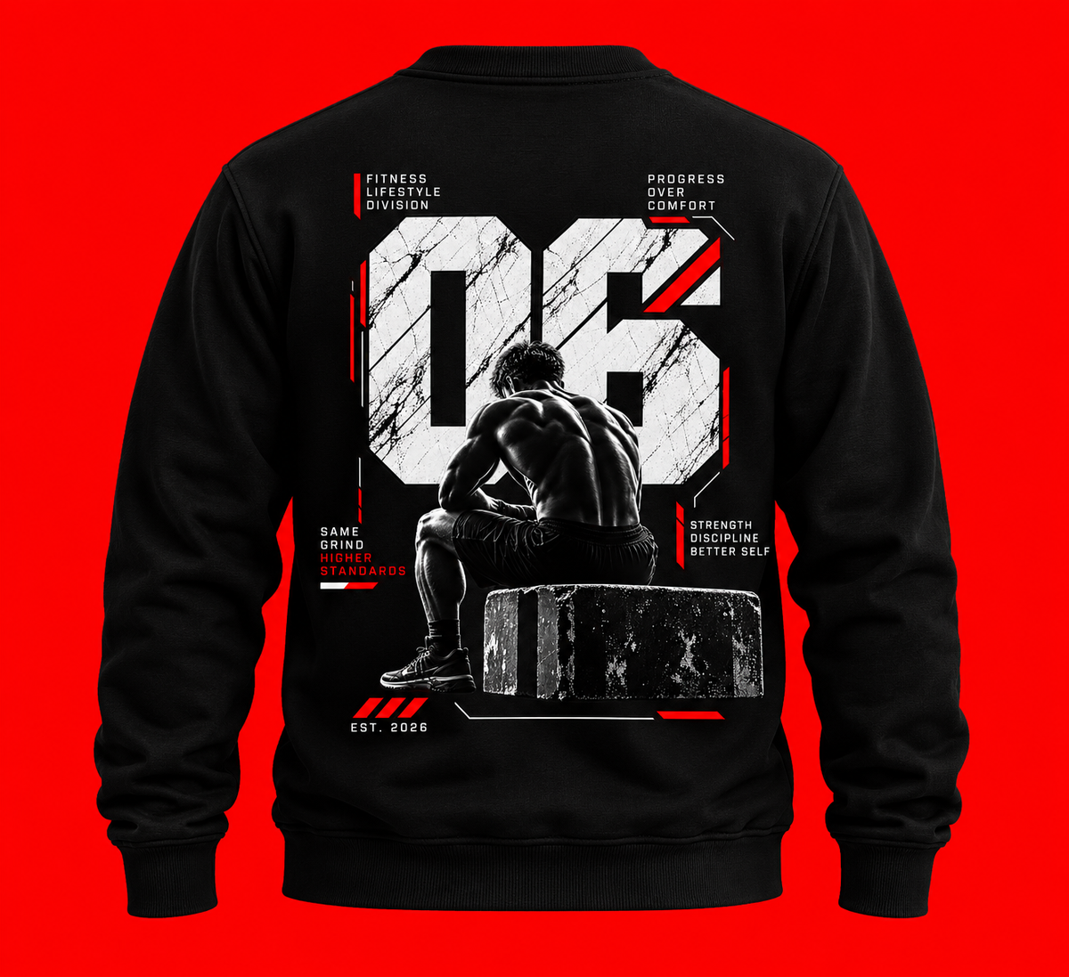 Discipline - Unisex AOP Sweatshirt