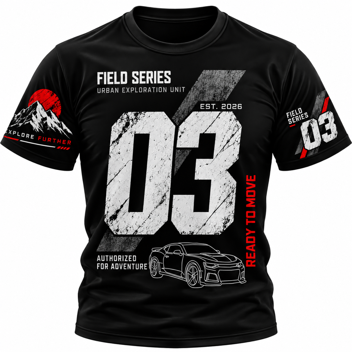 Field Series - Unisex AOP Oversized Tee