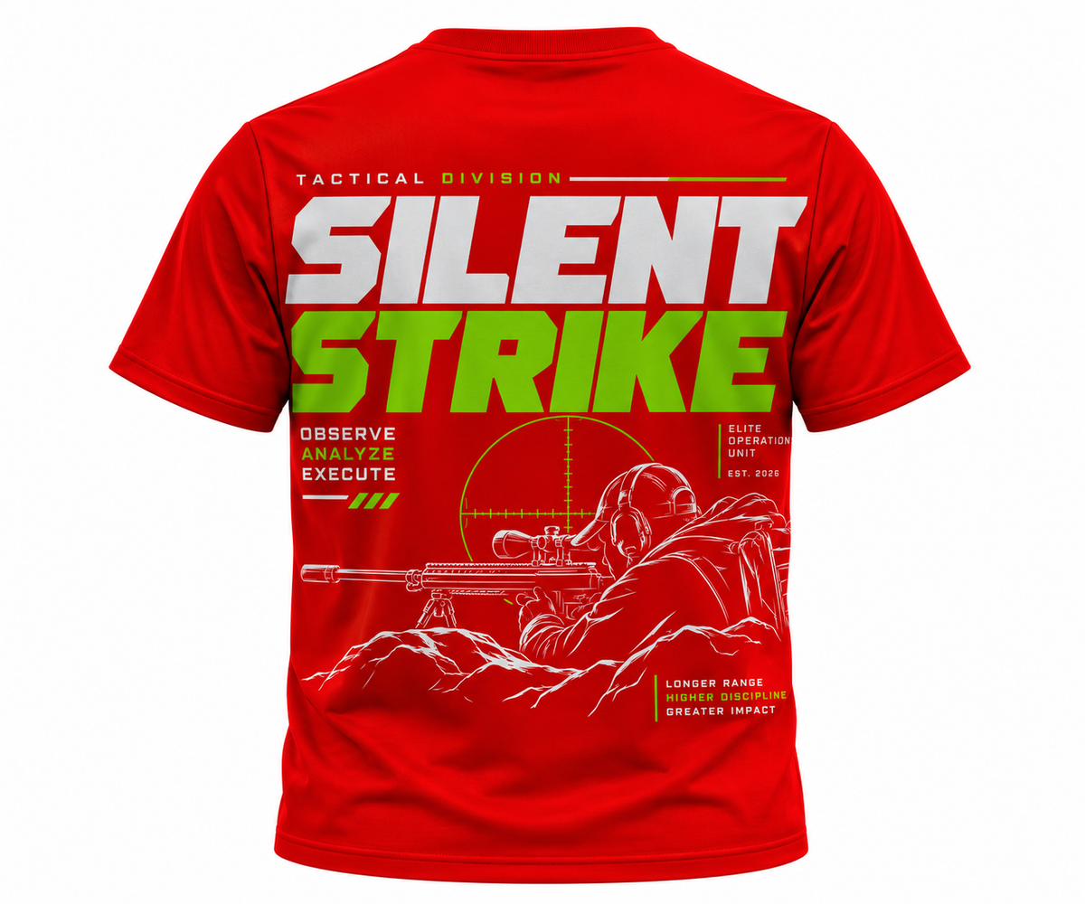 Red Sniper - Unisex AOP Oversized Tee