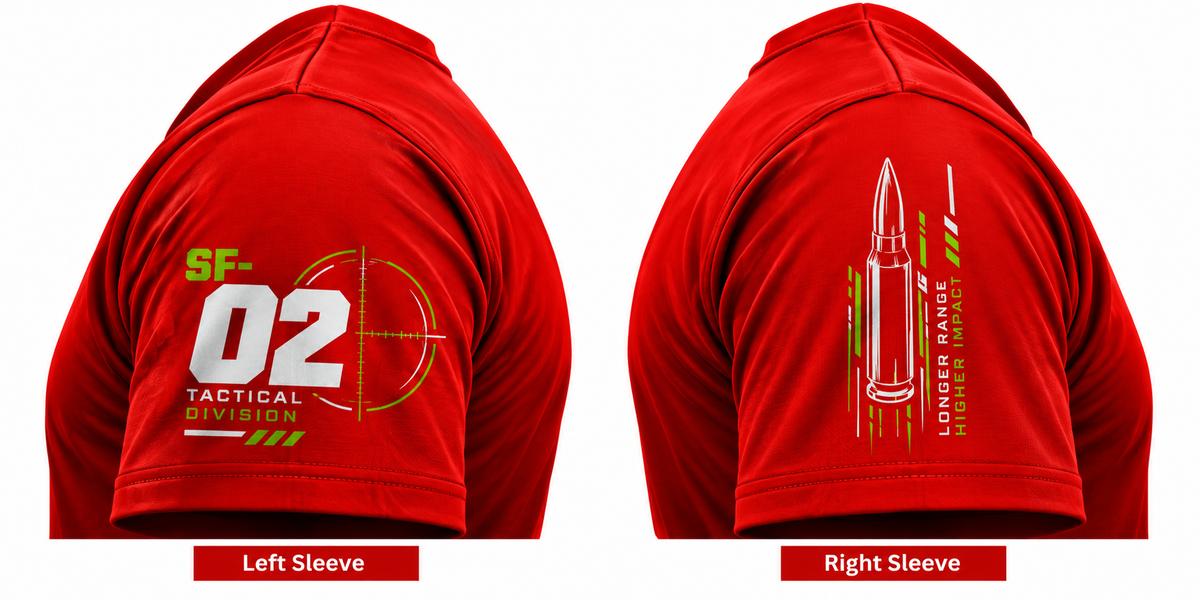 Red Sniper - Unisex AOP Oversized Tee