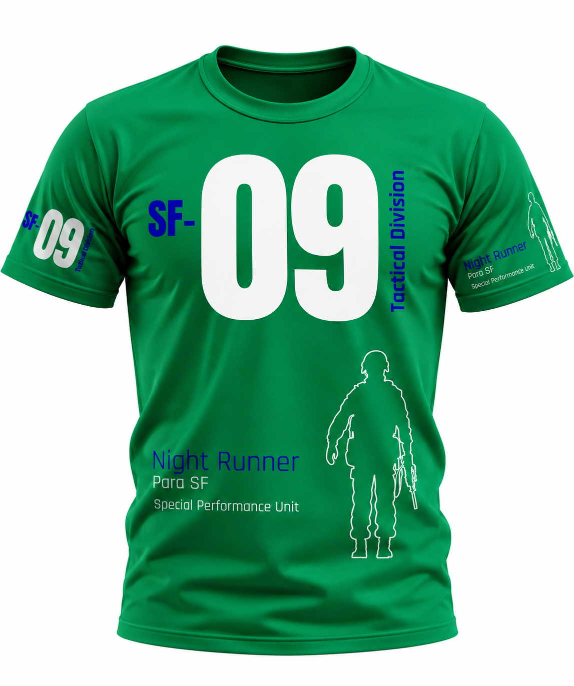 SF-09-Green - Unisex AOP Oversized Tee