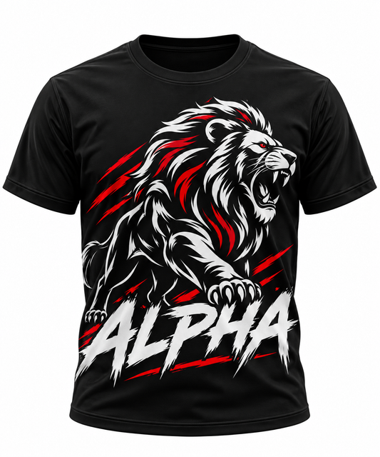 Alpha - Unisex AOP Oversized Tee