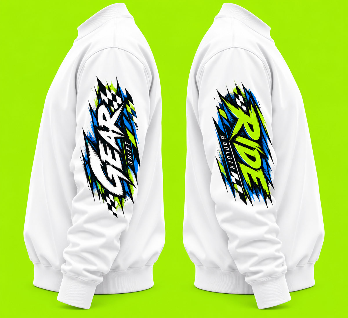 Ride Different - Unisex AOP Sweatshirt