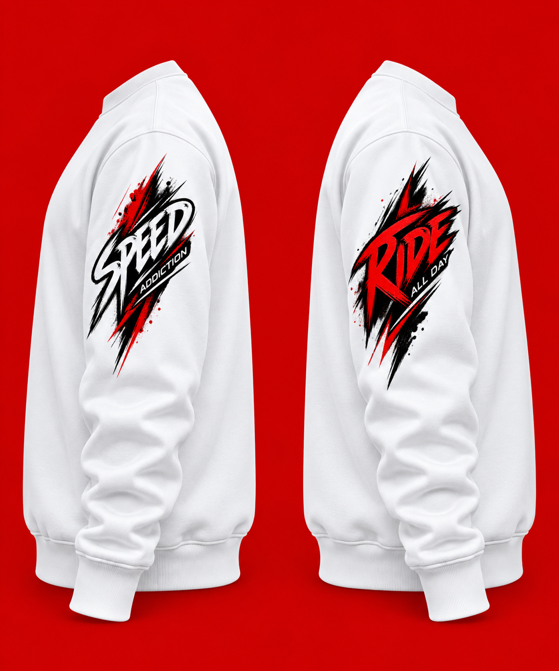 Ride All Day - Unisex AOP Sweatshirt