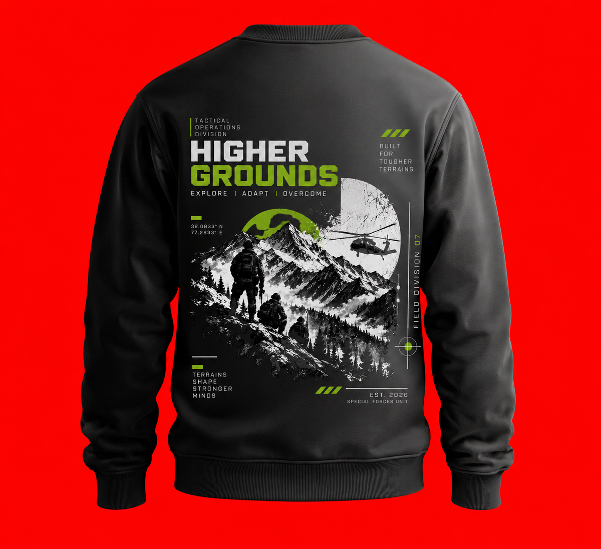 Mission 07 - Unisex AOP Sweatshirt