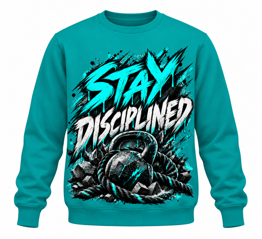 Stay Disciplined - Unisex AOP Sweatshirt
