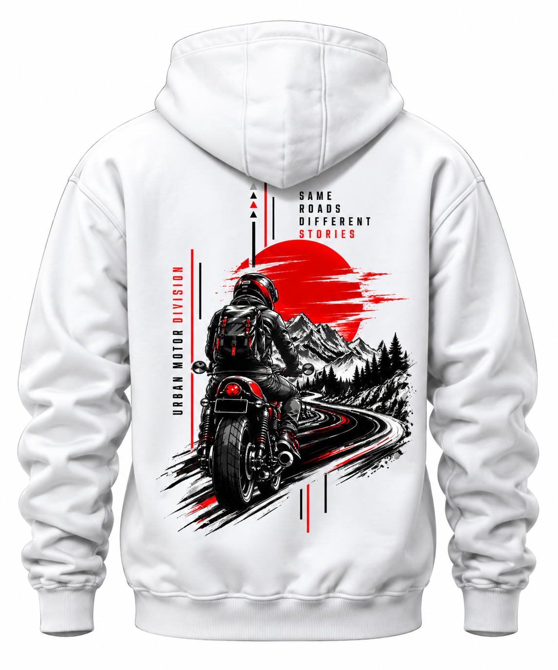 Ride Hard Red - Unisex Hoodie